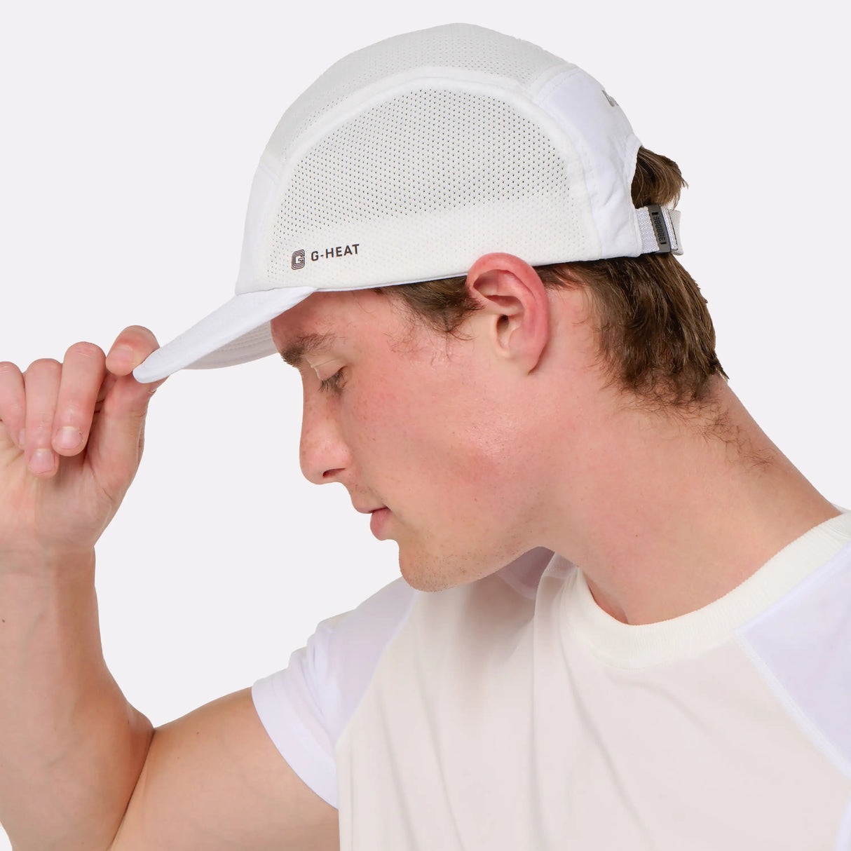 Casquette sport rafraichissante blanche