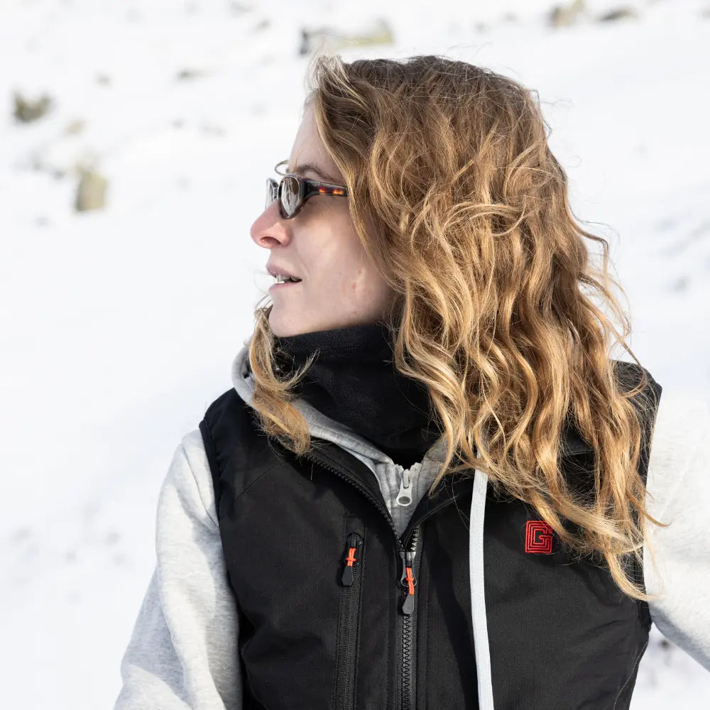 Gilet sport chauffant femme