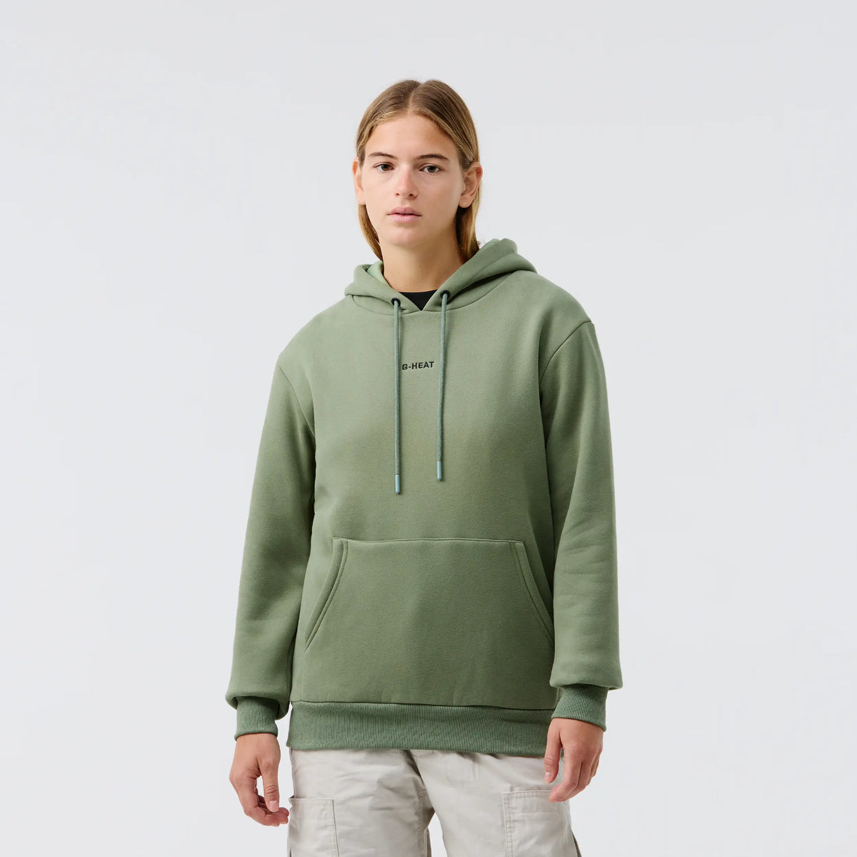 Hoodie sport chauffant g-heat vert