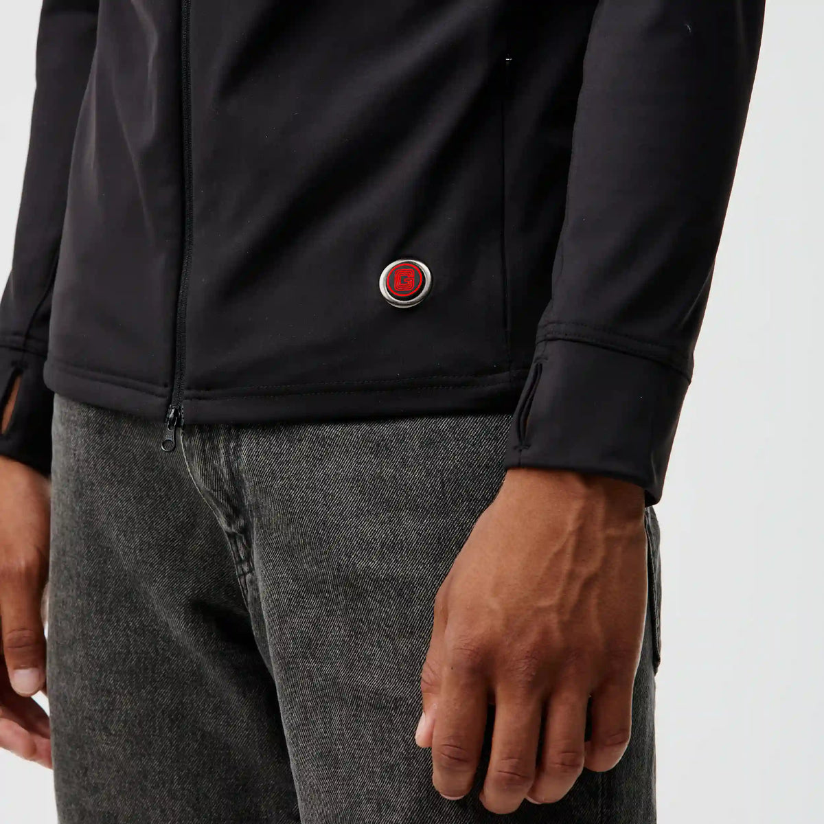 Midlayer Sport chauffant zoom poignet et bouton