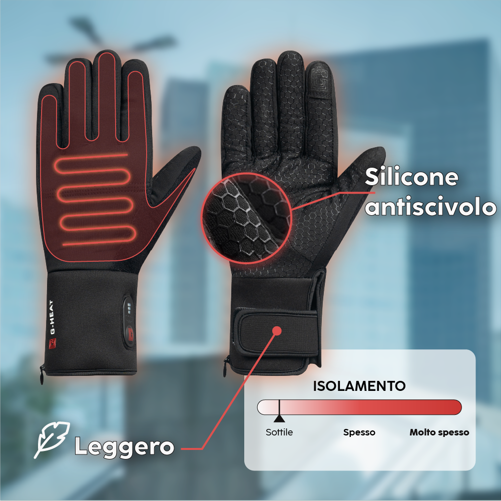 Atouts produits gants chauffants