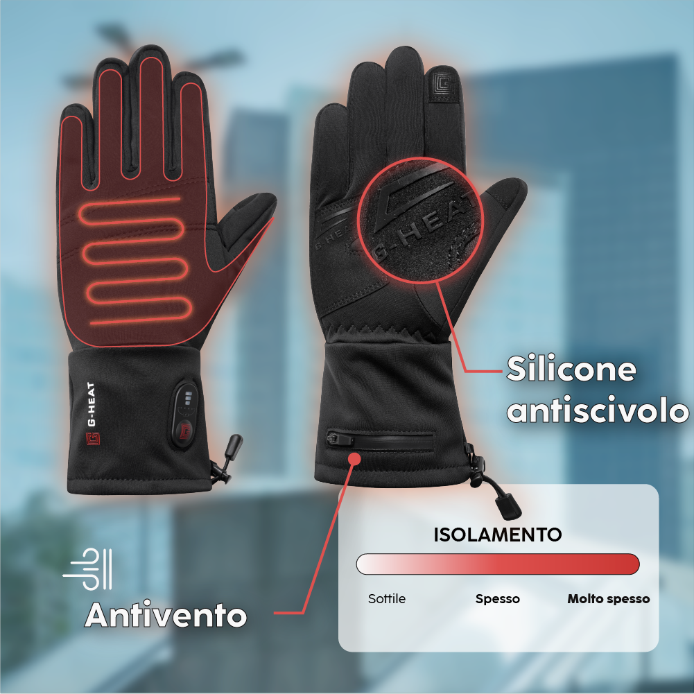 Atouts produits gants chauffants