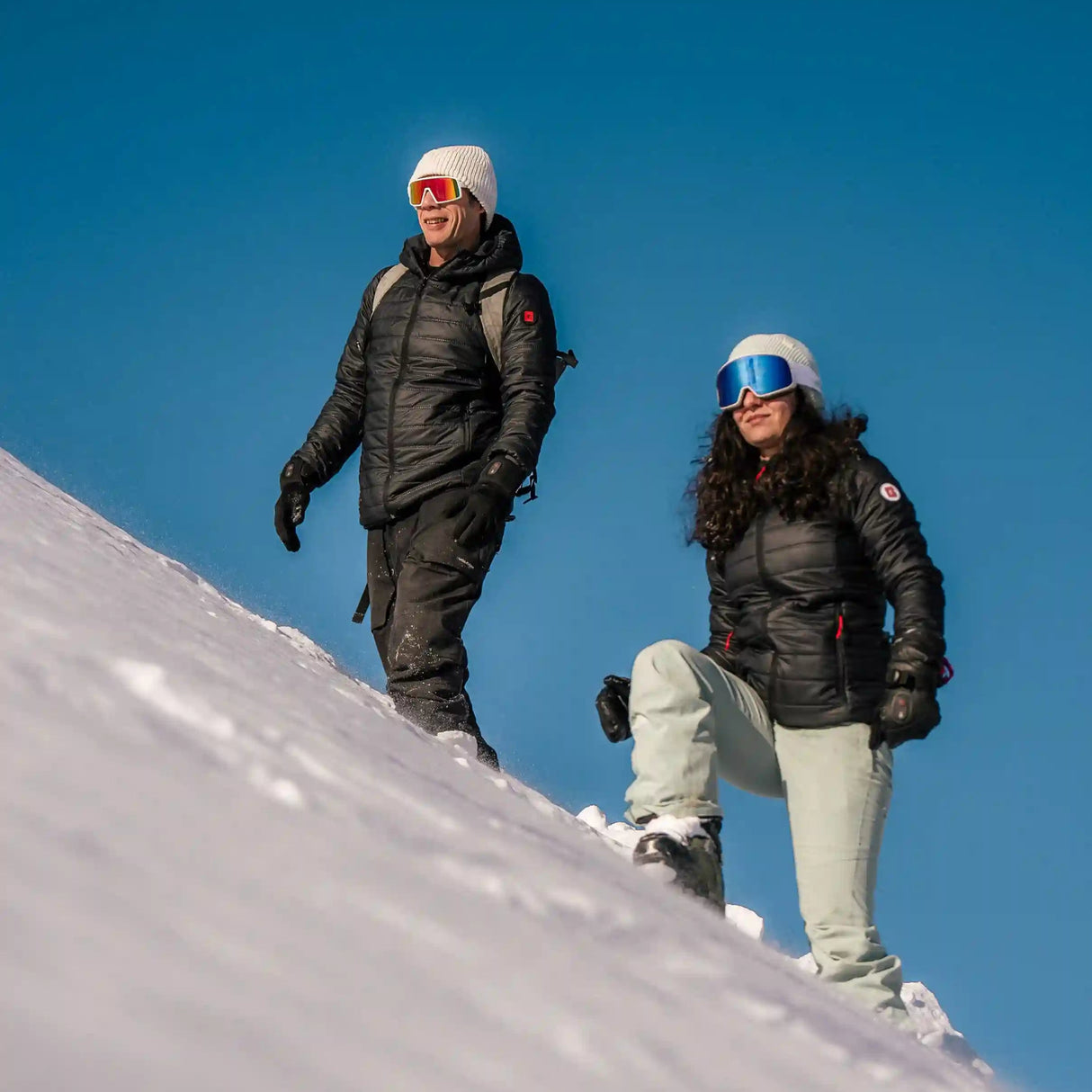 doudoune chauffante extra warm femme G-Heat sport d'hiver