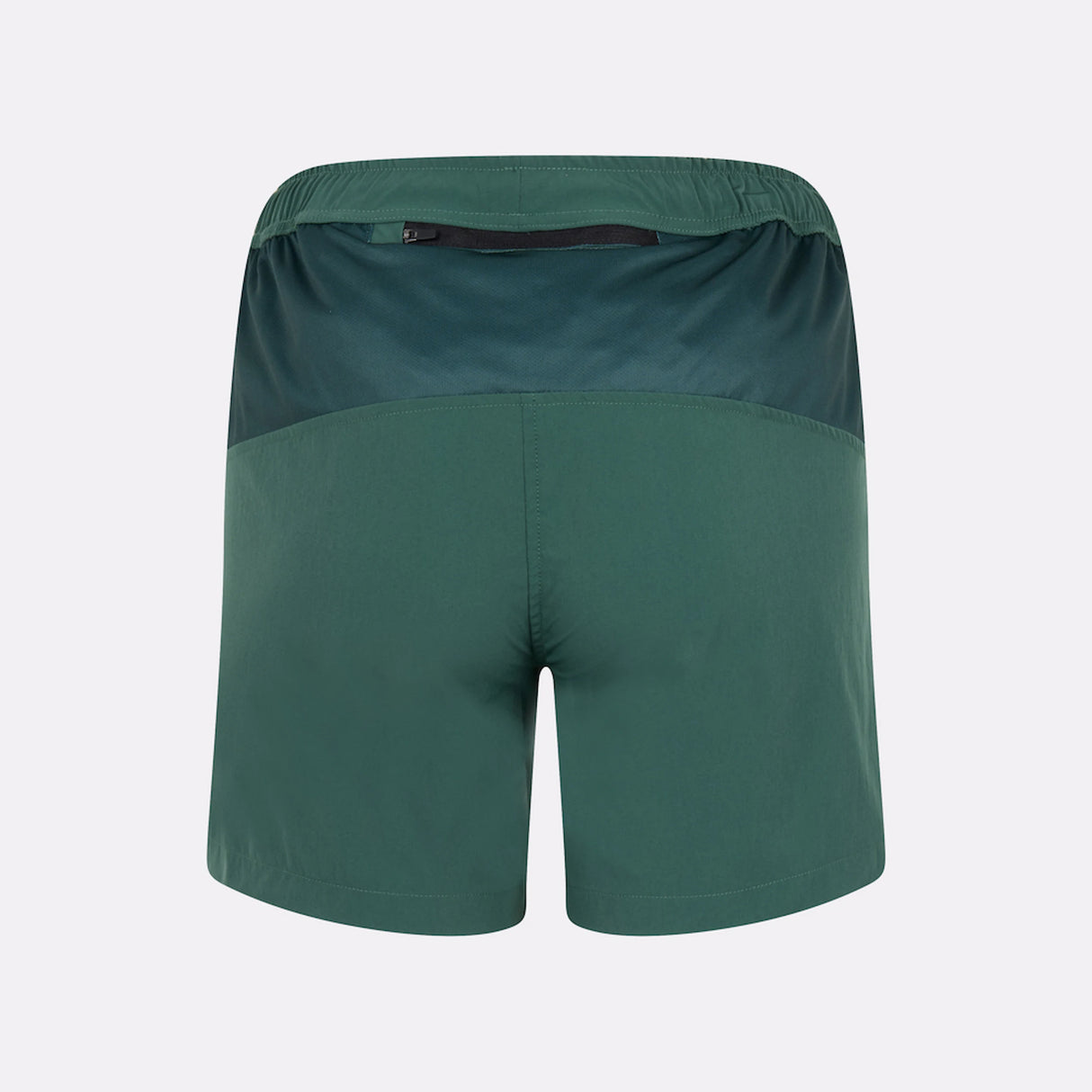 Short de sport rafraîchissant vert femme de dos