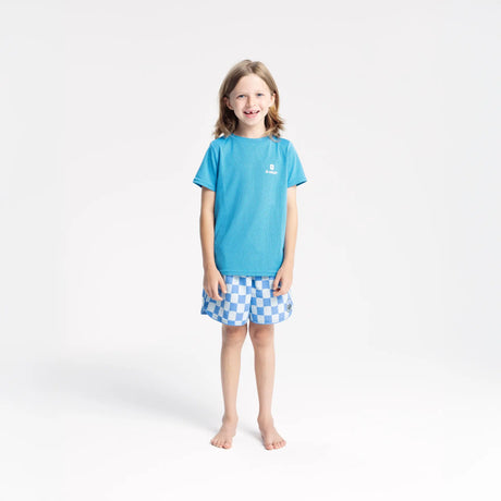T-shirt rafraîchissant et anti UV enfant bleu