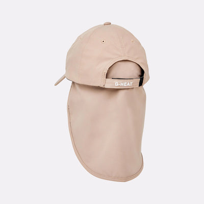 Casquette saharienne rafraîchissante beige G-Heat de dos