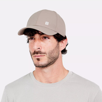 Casquette saharienne rafraichissante portée beige