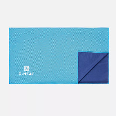 Serviette rafraichissante XL bleue