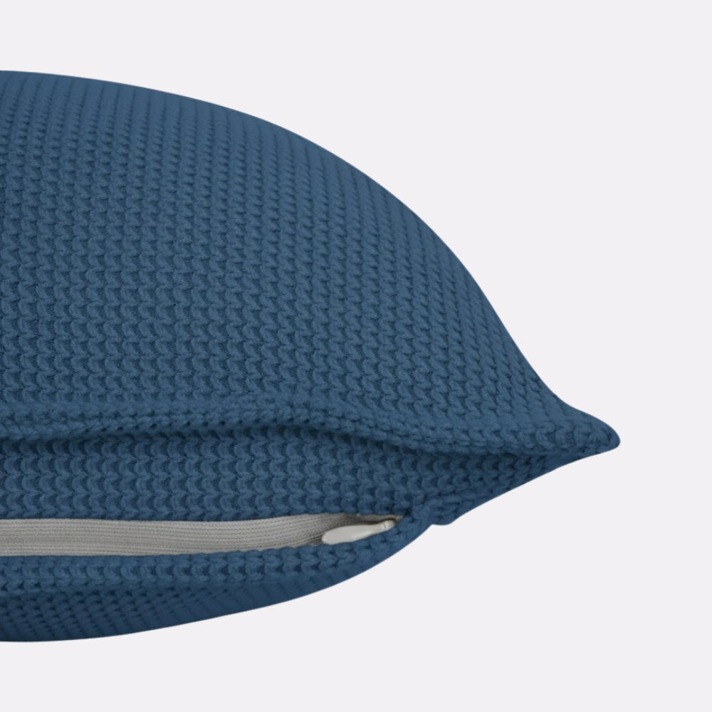 Coussin chauffant bleu