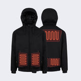 Zones de chauffes veste chauffante street