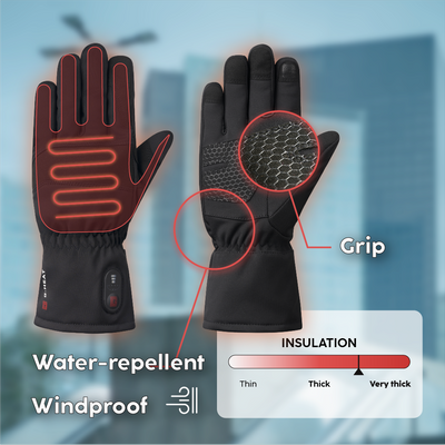 Atouts produits gants chauffants