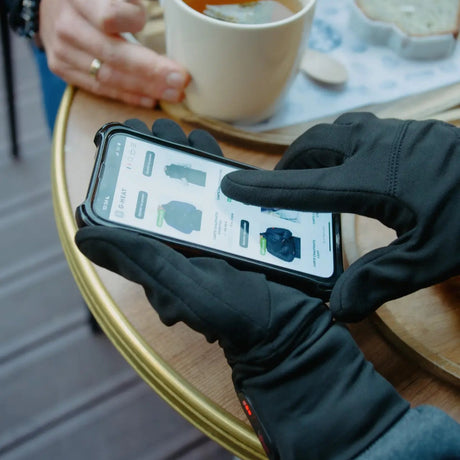 Gants chauffants tactiles