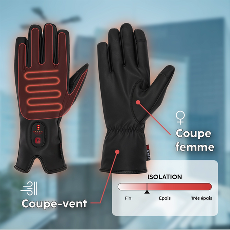 SNOW DEER guanti riscaldabili da uomo e da donna, con batteria ricaricabile da 7,4V 2200mAh, guanti termici per neve, sci, pesca, equitazione, ciclismo, campeggio, motociclismo, Nero A., XXS SNOW DEER guanti riscaldabili da uomo e da donna, con batteria ricaricabile da 7,4V 2200mAh, guanti termici per neve, sci, pesca, equitazione, ciclismo, campeggio, motociclismo, Nero A., XXS