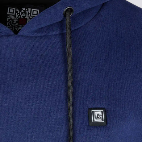 Hoodie chauffant bleu G-heat