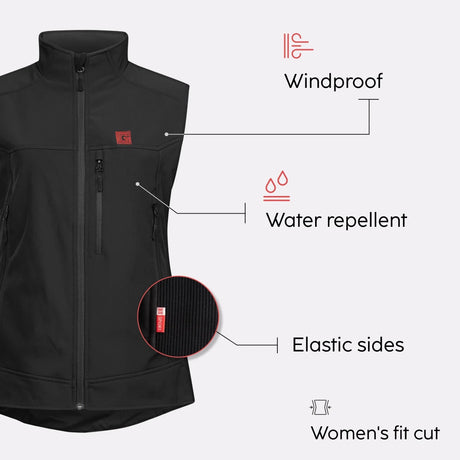 Atout produit gilet sans manches femme