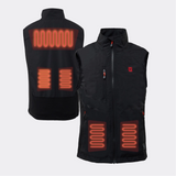Gilet sportivo riscaldato da uomo