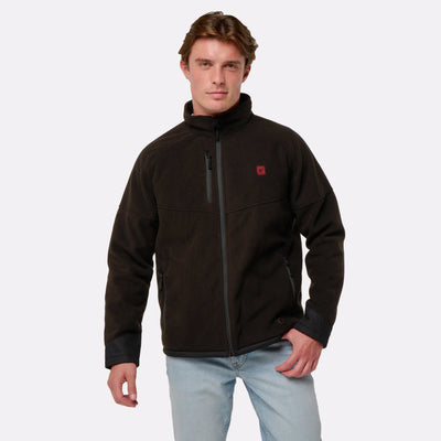 Polaire chauffante CYCLONE noir