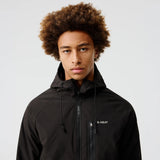 Parka Tech chauffante face noir