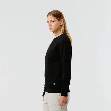 Sweat crew chauffant porté femme