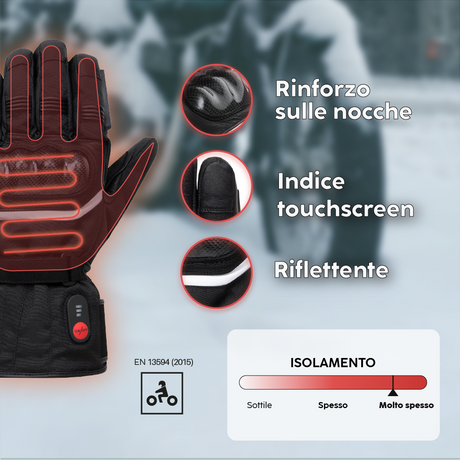 Atouts produits gants chauffants