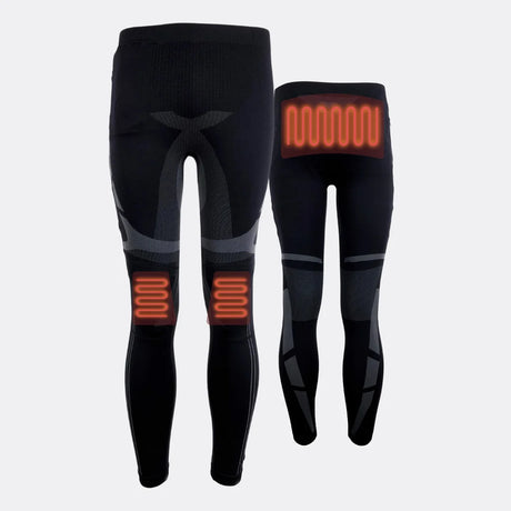 Legging chauffant zone de chauffe