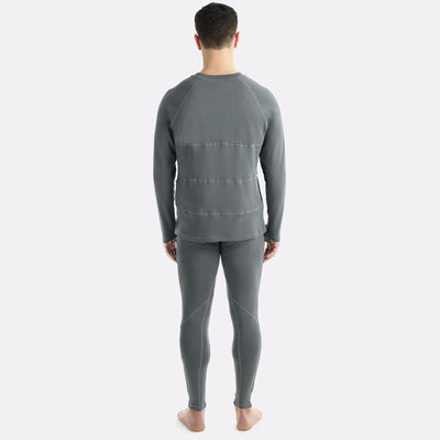 Sous vetement ensemble chauffant TOP et legging COZY G-Heat gris homme de dos