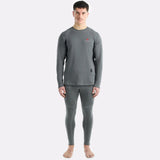 Sous vetement ensemble chauffant TOP et legging COZY G-Heat gris homme