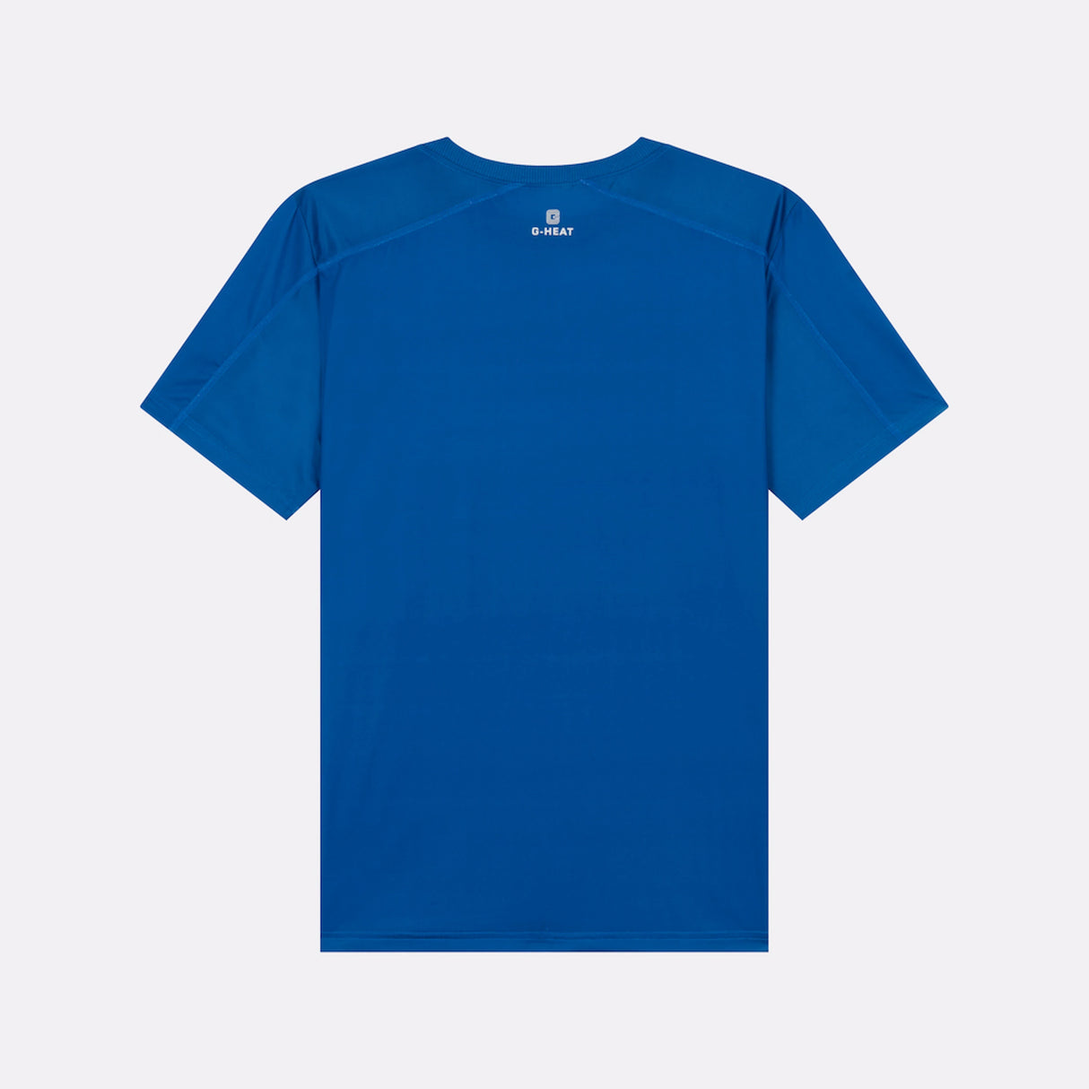 T-shirt sport rafraîchissant homme bleu de dos