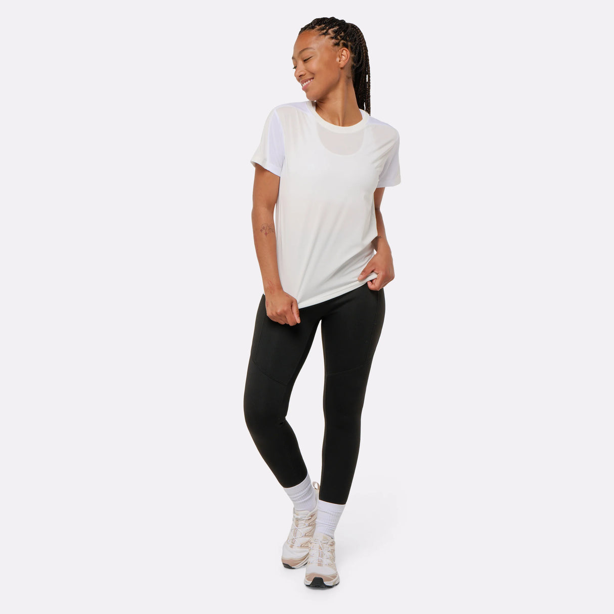 T-shirt rafraîchissant blanc g-heat sport