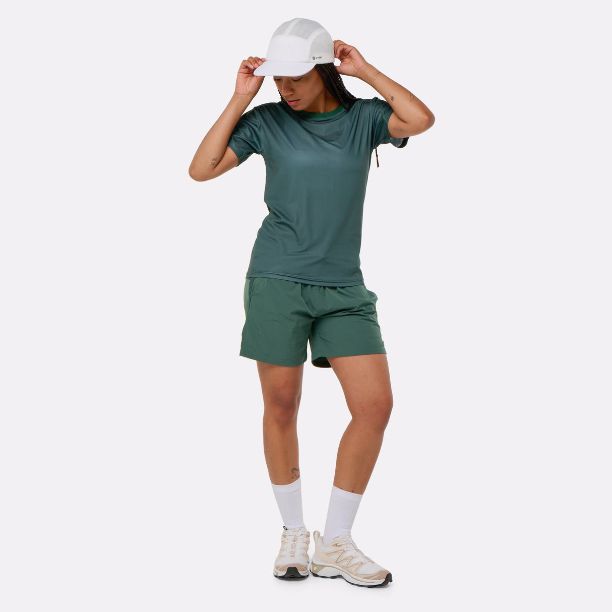 T-shirt sport rafraîchissant vert femme g-heat