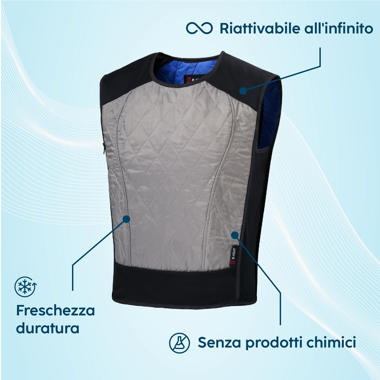 Atout produit gilet rafraîchissant