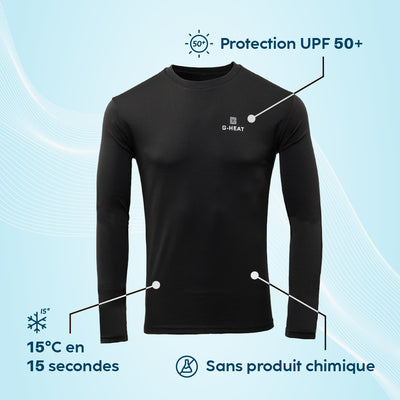 Atout produit t-shirt rafraîchissant homme