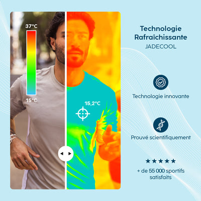 Atout produit t-shirt rafraîchissant homme